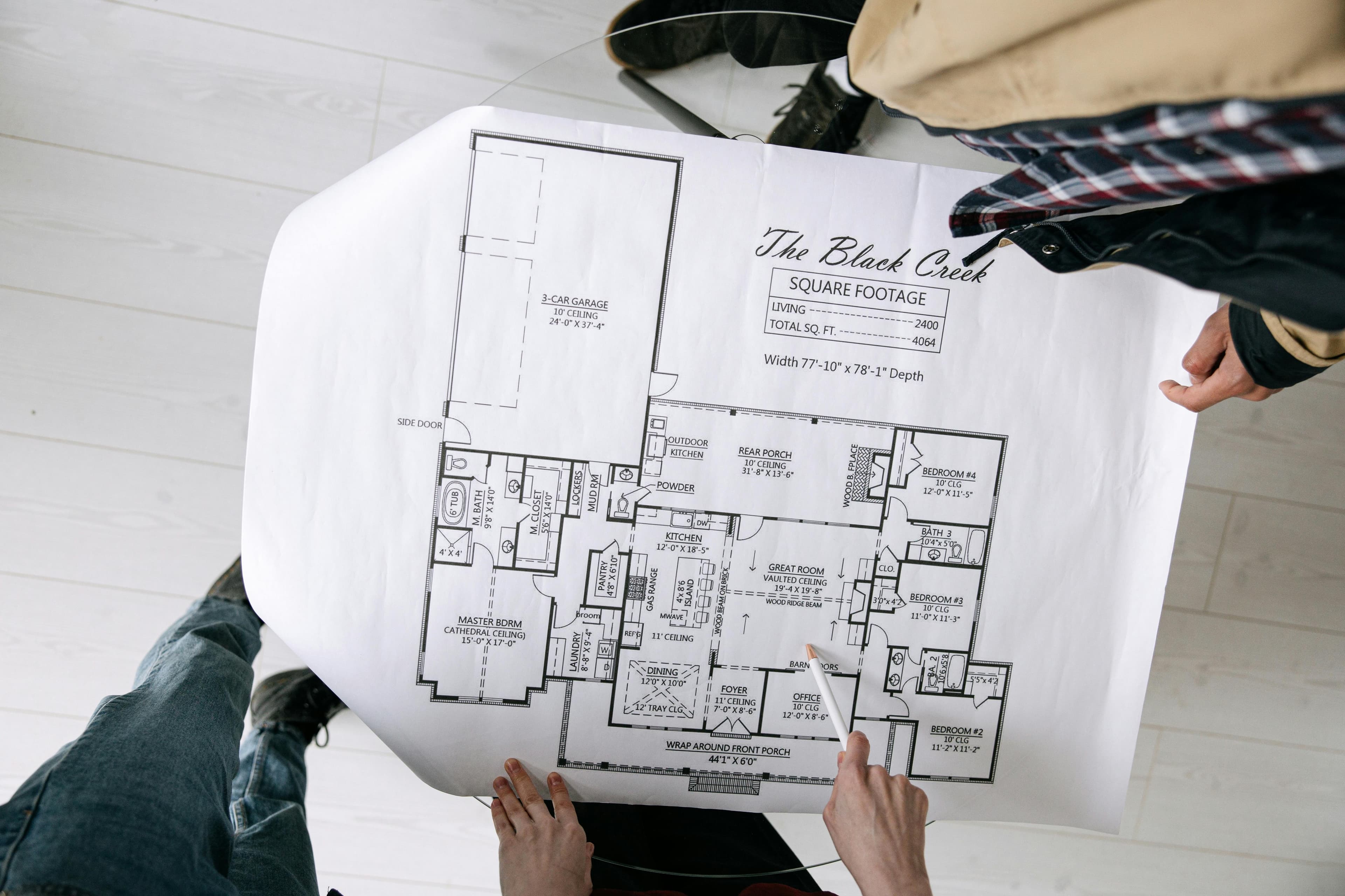 Crestline Home Builders job site